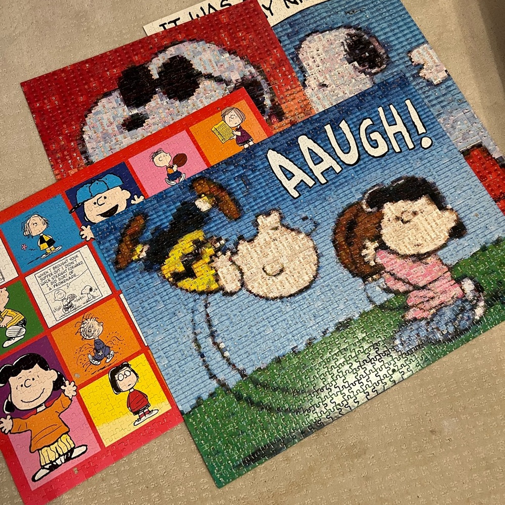 Peanuts Comic Puzzle Set